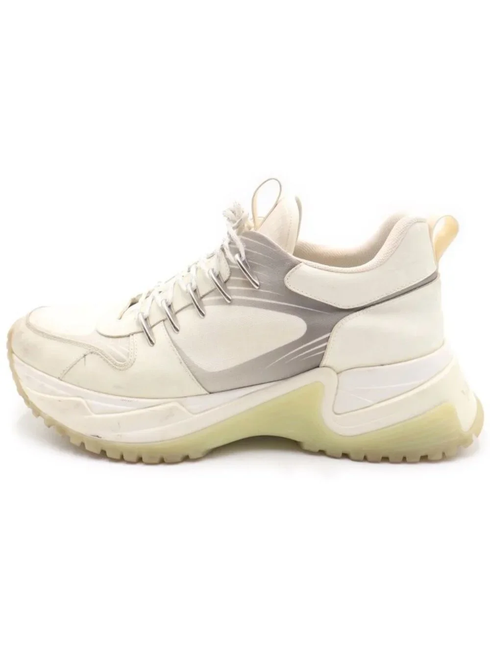Louis Vuitton Run Away Pulse Line Low Cut Sneakers White 7